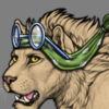 (Jaglion) Bandanna and glasses